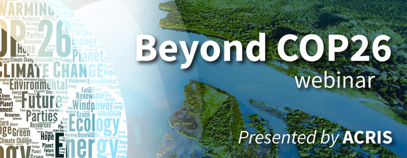 Beyond COP26 webinar.